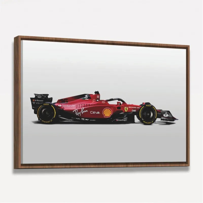 Quadro Carro de Corrida Ferrari F1-75