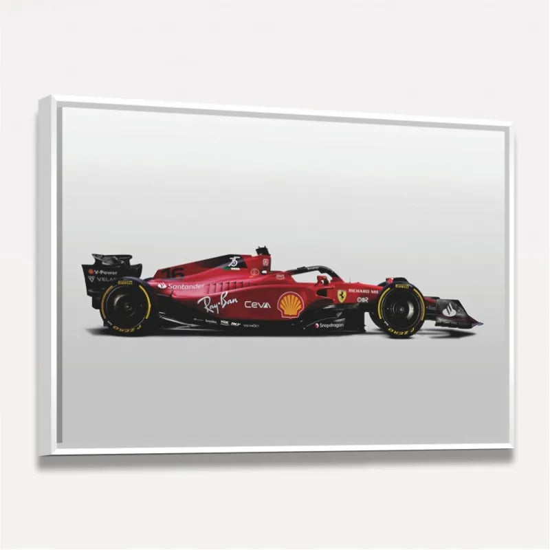 Quadro Carro de Corrida Ferrari F1-75