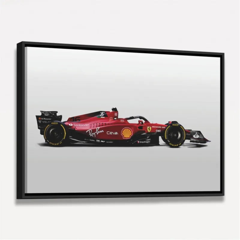 Quadro Carro de Corrida Ferrari F1-75