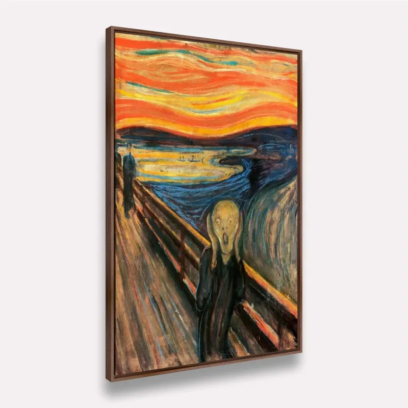 Quadro O Grito Friso da Vida de Edvard Munch Releitura