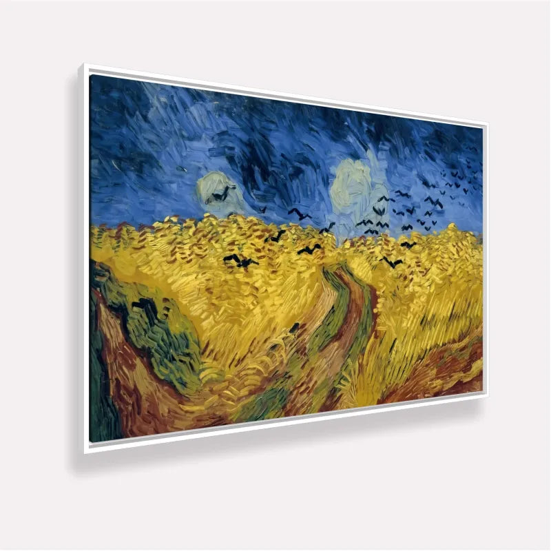 Quadro Campo de Trigo com Corvos de Vincent van Gogh Releitura