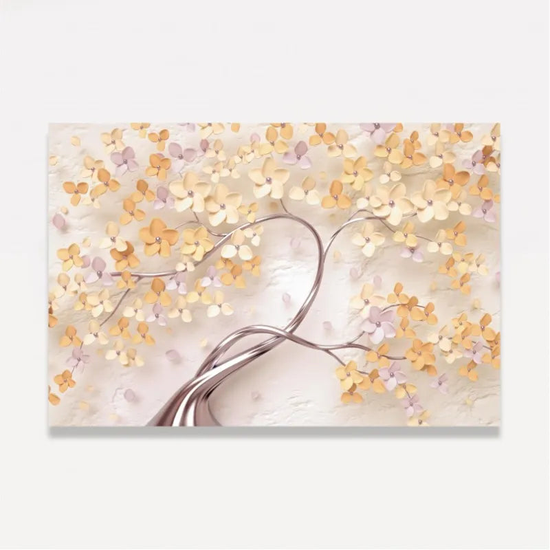 Quadro Flores Cerejeiras Artístico decorativo