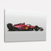 Quadro Carro de Corrida Ferrari F1-75