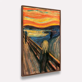 Quadro O Grito Friso da Vida de Edvard Munch Releitura