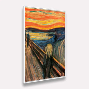 Quadro O Grito Friso da Vida de Edvard Munch Releitura