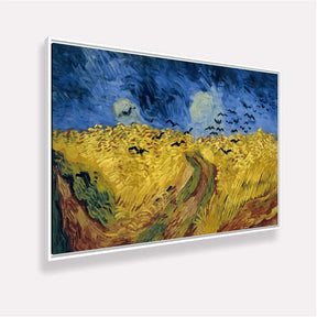 Quadro Campo de Trigo com Corvos de Vincent van Gogh Releitura