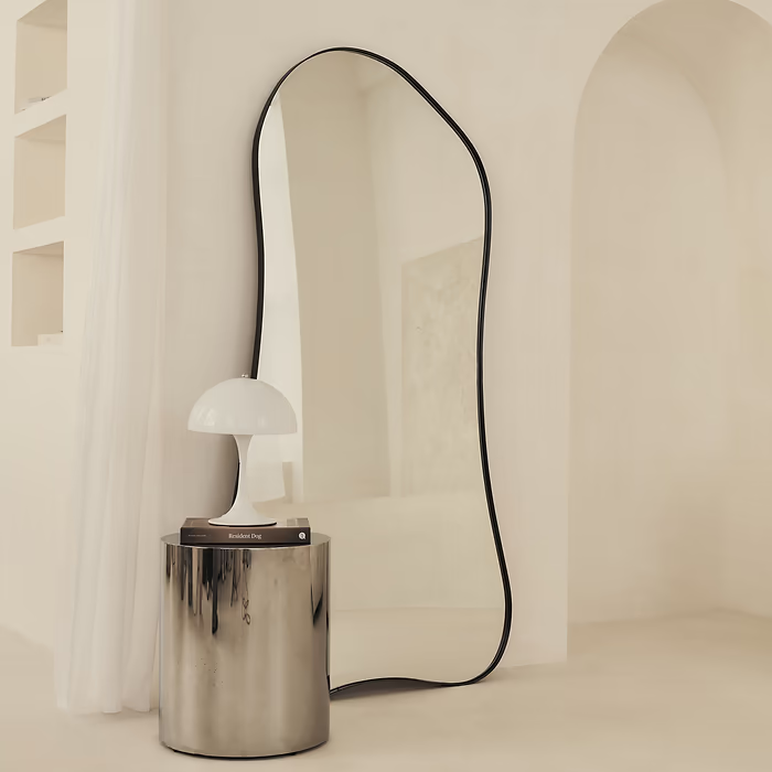 Espelho Orgânico Arcurva Noir Extra Largo Curvado