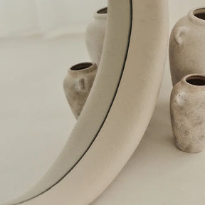Espelho Europeu Orgânico Wabi-Sabi 2 Concreto Irregular